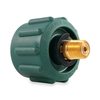 Camco LP GREEN ACME NUT X 1/4IN NPT, CCSAUS, CLAMSHELL 59923